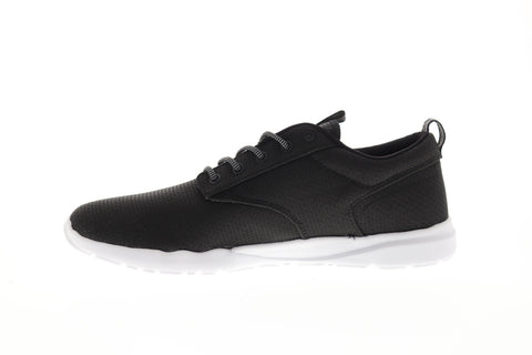 DVS Premier 2.0+ Mens Black Mesh Surf Low Top Lace Up Skate Sneakers Shoes