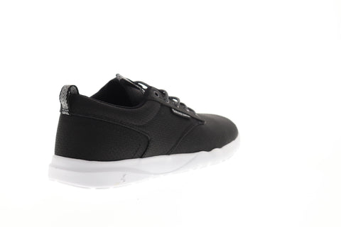 DVS Premier 2.0+ Mens Black Mesh Surf Low Top Lace Up Skate Sneakers Shoes