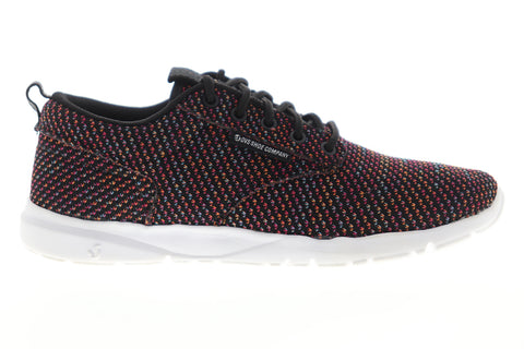 DVS Premier 2.0 + Womens Red Canvas Low Top Lace Up Skate Sneakers Shoes
