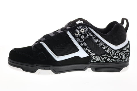 DVS Gambol DVF0000329002 Mens Black Nubuck Skate Inspired Sneakers Shoes