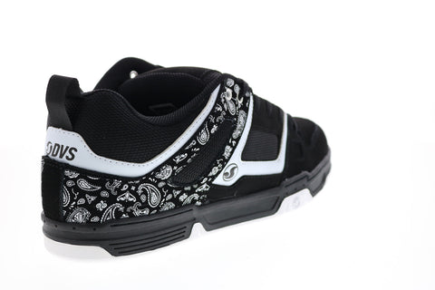 DVS Gambol DVF0000329002 Mens Black Nubuck Skate Inspired Sneakers Shoes