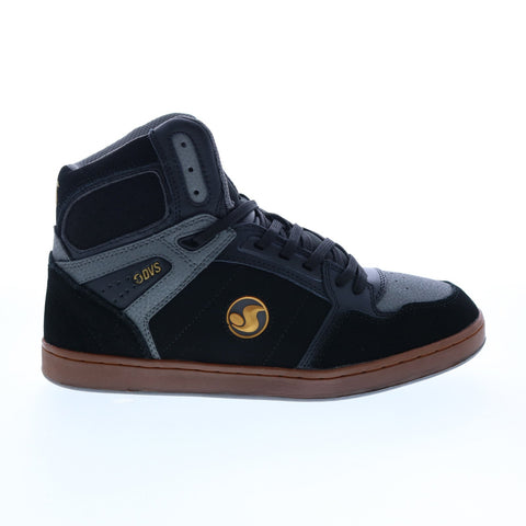 DVS Honcho DVF0000333002 Mens Black Suede Skate Inspired Sneakers Shoes