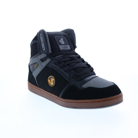 DVS Honcho DVF0000333002 Mens Black Suede Skate Inspired Sneakers Shoes