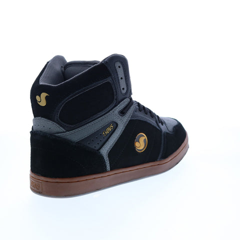 DVS Honcho DVF0000333002 Mens Black Suede Skate Inspired Sneakers Shoes