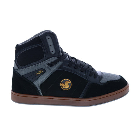 DVS Honcho DVF0000333002 Mens Black Suede Skate Inspired Sneakers Shoes