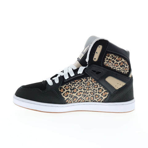 DVS Honcho DVF0000333005 Womens Black Leather Skate Inspired Sneakers Shoes