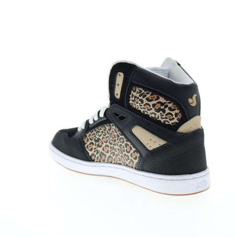 DVS Honcho DVF0000333005 Womens Black Leather Skate Inspired Sneakers Shoes
