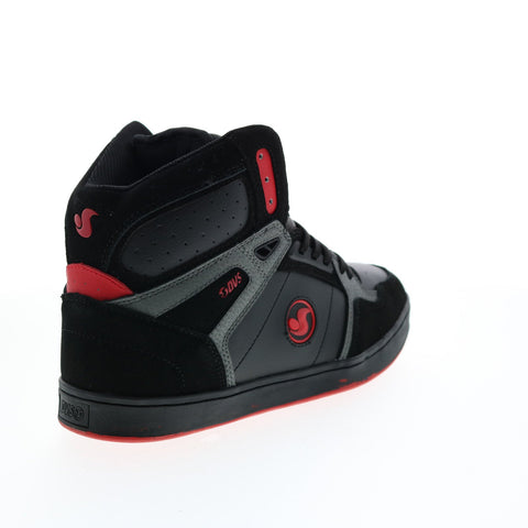 DVS Honcho DVF0000333006 Mens Black Suede Skate Inspired Sneakers Shoes