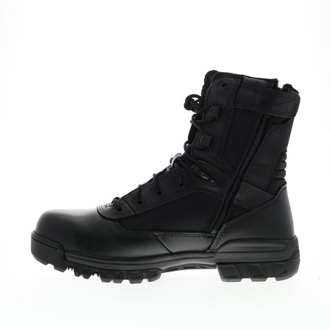 Bates Tactical Sport 8" Side Zip E02261 Mens Black Tactical Boots