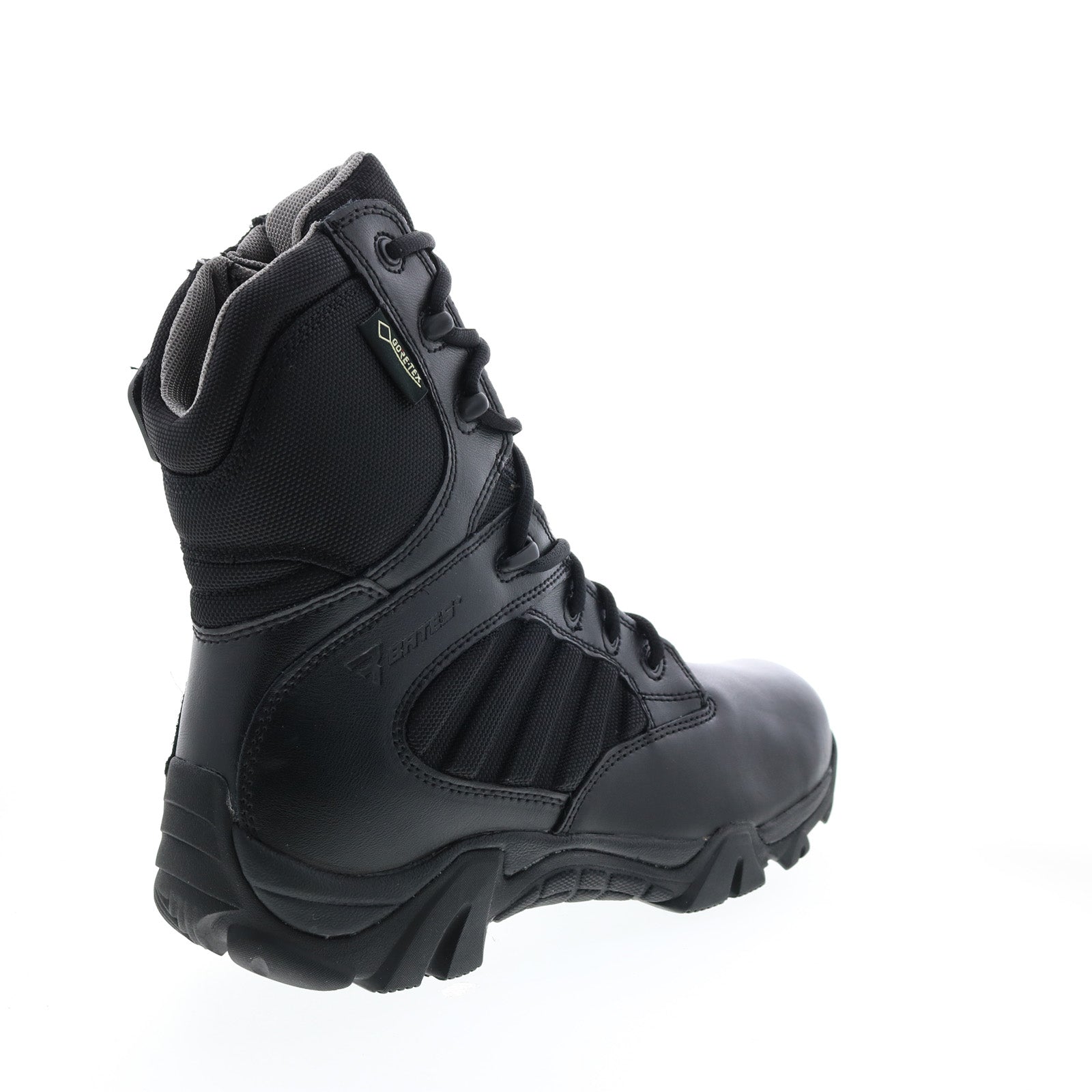 Bates GX-8 Gore-Tex Side Zip E02268 Mens Black Wide Leather
