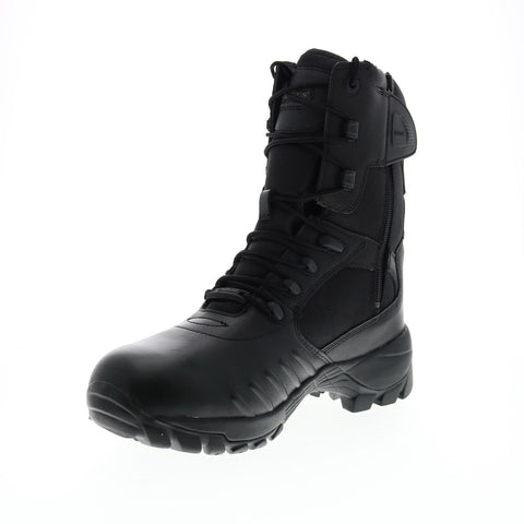 Bates Enforcer CTS E02500 Mens Black Wide Leather Zipper Tactical Boots