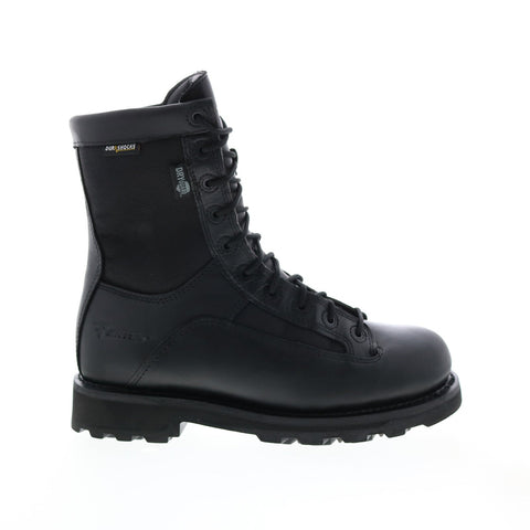 Bates 8" Durashocks Waterproof To Toe E03135 Mens Black Wide Tactical Boots