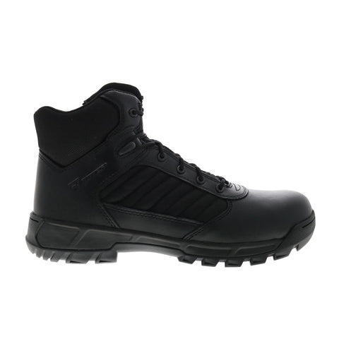 Bates Tactical Sport 2 Mid Side Zip E03161 Mens Black Leather Tactical Boots