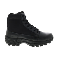 Bates Fuse Mid Side Zip E06506 Mens Black Leather Tactical Boots