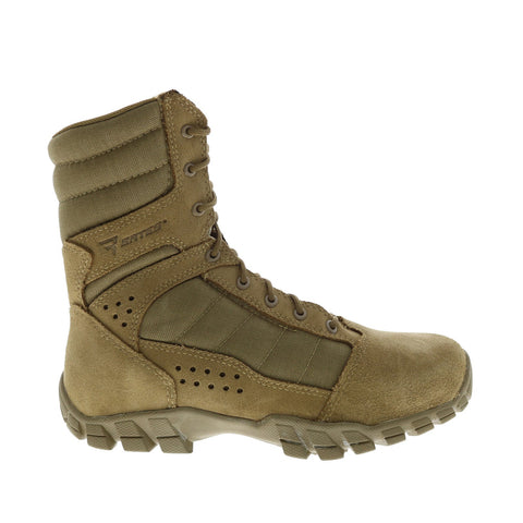 Bates Cobra 8" Hot Weather E08670 Mens Brown Wide Suede Tactical Boots