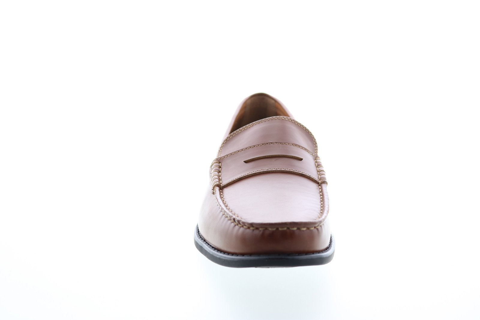 IZOD Size 7.5 M EDMUND 2 Tan Brown New Loafers IZOD Size 7.5 M EDMUND 2 Dark Tan Dark Brown Penny Loafers  main image 4