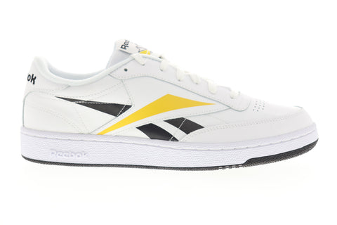 Reebok Club C 85 MU EF8839 Mens White Leather Low Top Lifestyle Sneakers Shoes
