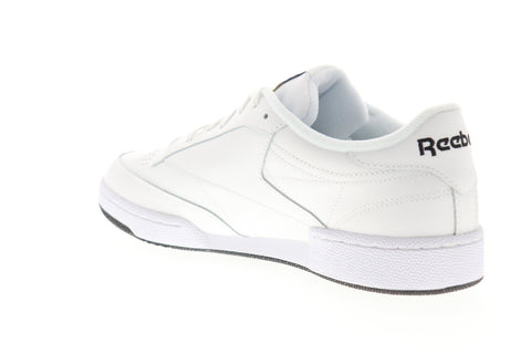 Reebok Club C 85 MU EF8839 Mens White Leather Low Top Lifestyle Sneakers Shoes