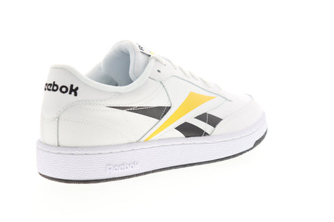 Reebok Club C 85 MU EF8839 Mens White Leather Low Top Lifestyle Sneakers Shoes