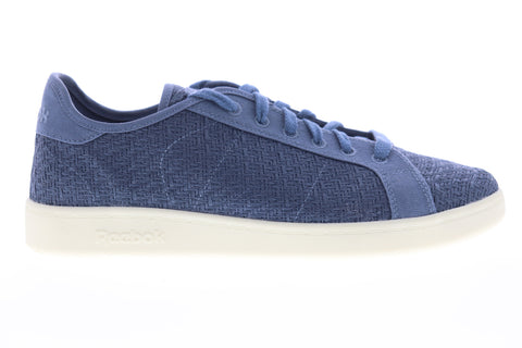 Reebok NPC UK Cotton And Corn EG1575 Mens Blue Canvas Lifestyle Sneakers Shoes