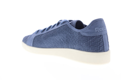 Reebok NPC UK Cotton And Corn EG1575 Mens Blue Canvas Lifestyle Sneakers Shoes