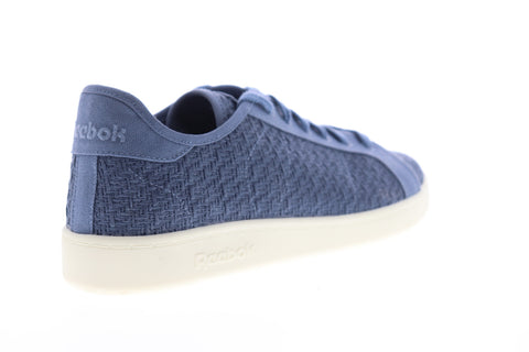 Reebok NPC UK Cotton And Corn EG1575 Mens Blue Canvas Lifestyle Sneakers Shoes