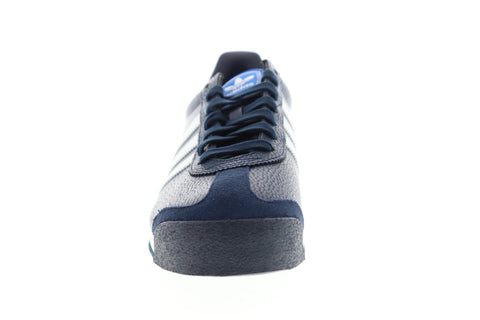 Adidas Samoa EG1577 Mens Blue Synthetic Lace Up Low Top Sneakers Shoes