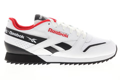 Reebok Classic Leather Ripple Altered 90S Womens White Lifestyle Sneakers Shoes