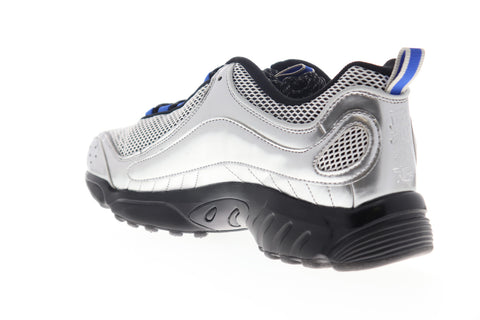 Reebok Daytona DMX II EG7752 Mens Silver Mesh Lifestyle Sneakers Shoes