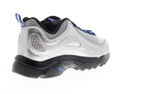 Reebok Daytona DMX II EG7752 Mens Silver Mesh Lifestyle Sneakers Shoes