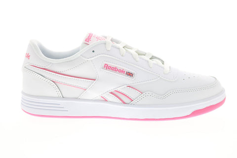 Reebok Club MEMT EH2344 Womens White Leather Lifestyle Sneakers Shoes 