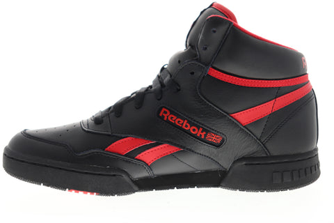 Reebok BB 4600 EH3332 Mens Black Leather High Top Lifestyle Sneakers Shoes