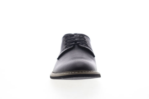 English Laundry Canning EJ322S23 Mens Black Leather Plain Toe Oxfords Shoes