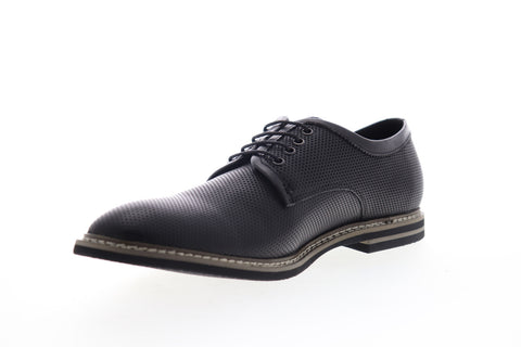 English Laundry Canning EJ322S23 Mens Black Leather Plain Toe Oxfords Shoes