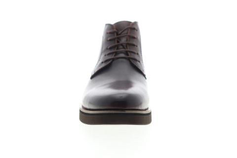 English Laundry Garrick EK540S62 Mens Brown Leather Mid Top Casual Dress Boots
