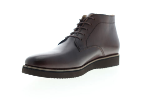 English Laundry Garrick EK540S62 Mens Brown Leather Mid Top Casual Dress Boots