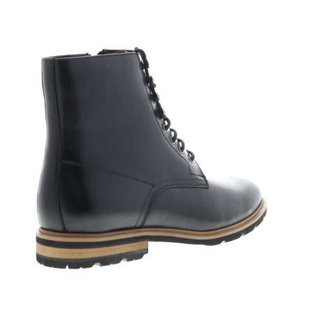 English Laundry Flynn EL2236B Mens Black Leather High Top Casual Dress Boots