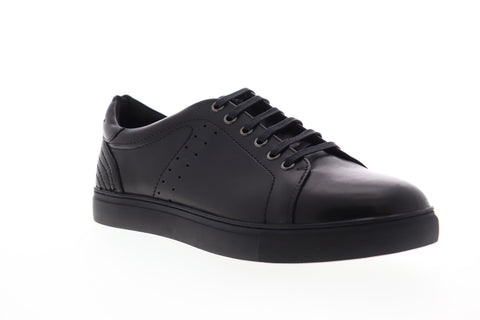 English Laundry Milton ELL2103 Mens Black Leather Lifestyle Sneakers Shoes