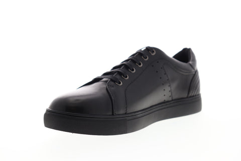 English Laundry Milton ELL2103 Mens Black Leather Lifestyle Sneakers Shoes