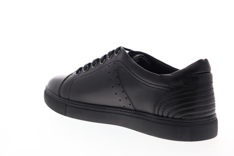 English Laundry Milton ELL2103 Mens Black Leather Lifestyle Sneakers Shoes