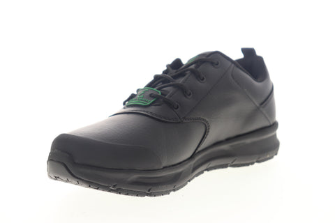 Emeril Lagasse Basin Tumbled Mens Black Wide 2E Leather Lifestyle Sneakers Shoes