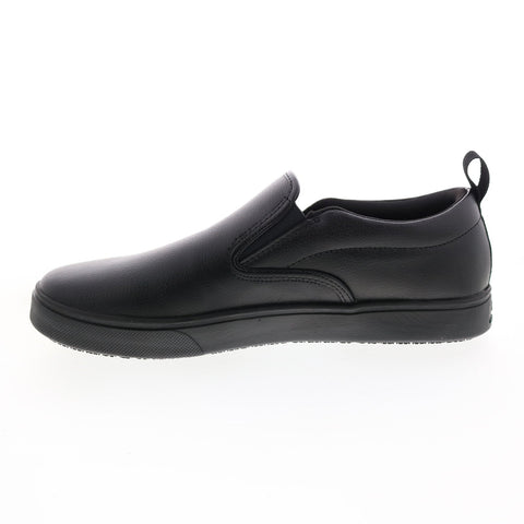 Emeril Lagasse Royal Leather Slip Resistant Mens Black Work Shoes
