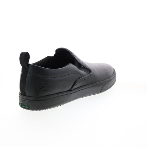 Emeril Lagasse Royal Leather Slip Resistant Mens Black Work Shoes