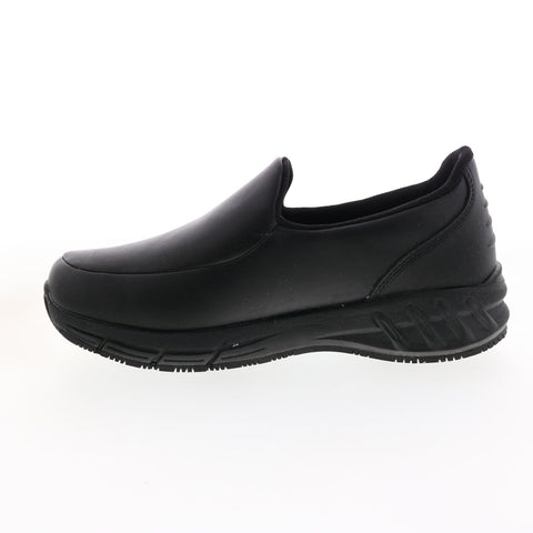 Emeril Lagasse Florida Smooth Ez-Fit Slip Resistant Womens Black Work Shoes