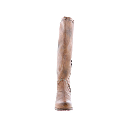 BedStu Manchester III F311029 Womens Brown Leather Lace Up Knee High Boots