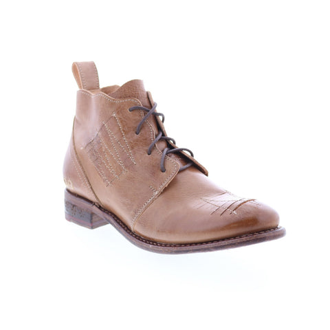 BedStu Barkley F314001 Womens Brown Leather Lace Up Casual Dress Boots
