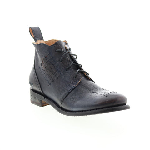 BedStu Barkley F314001 Womens Brown Leather Lace Up Casual Dress Boots
