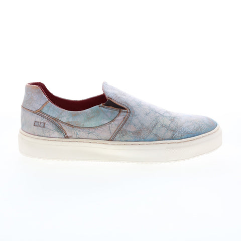 BedStu Hermione F319001 Womens Blue Leather Lifestyle Sneakers Shoes