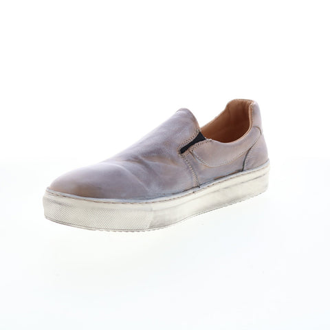 BedStu Hermione F319001 Womens Gray Leather Lifestyle Sneakers Shoes