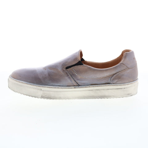 BedStu Hermione F319001 Womens Gray Leather Lifestyle Sneakers Shoes